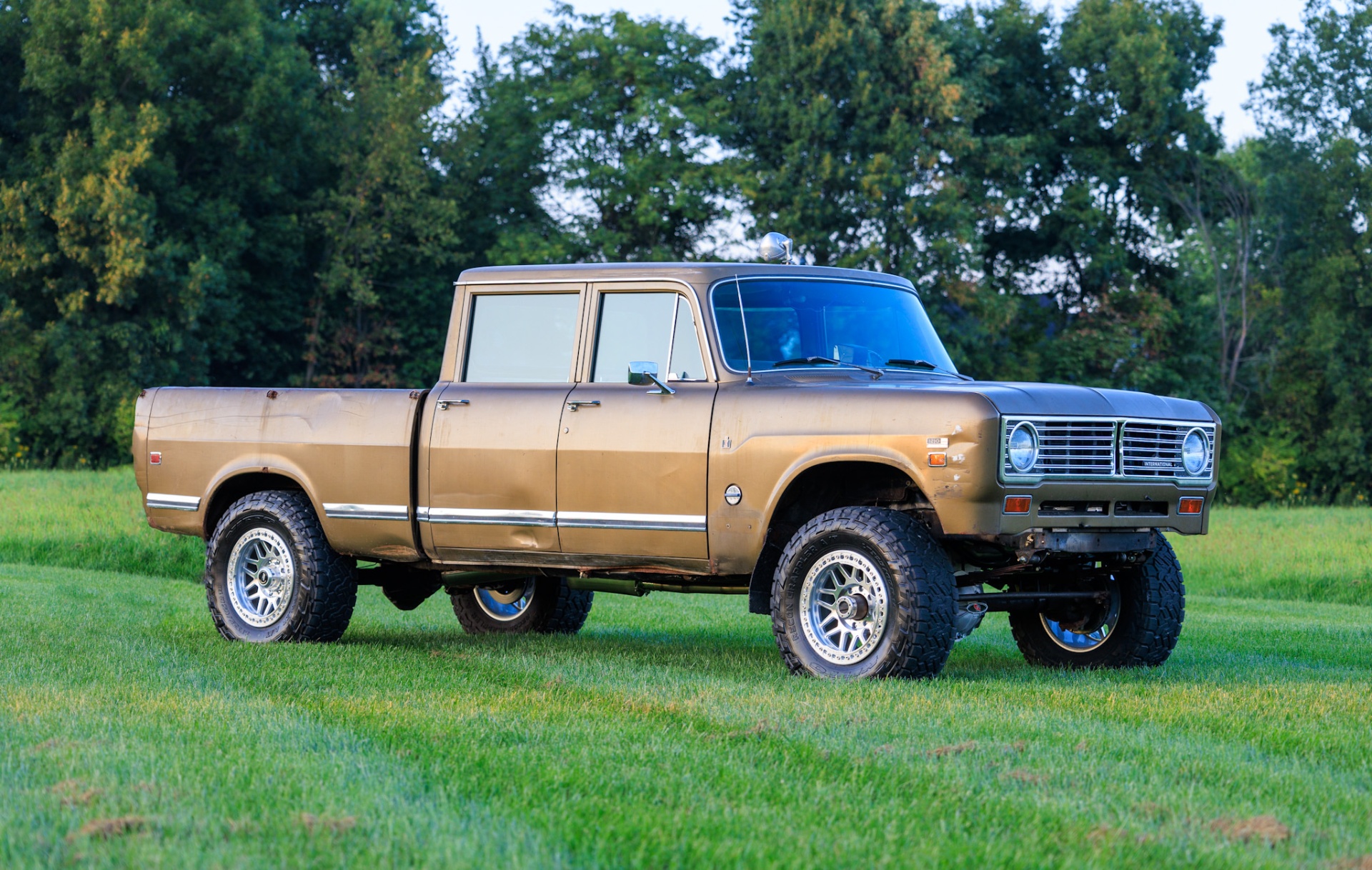 International Harvester in field